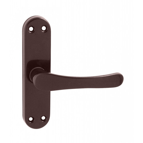 KE - MICHAELA - Balkónová kľučka Hnedá lesklá