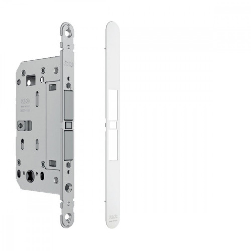 AGB - Magnetický zámok TOUCH & CLOSE PZ s krytkou - 60 Biela matná