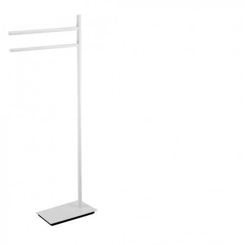 CB - SQUARE B9901 - Stojan na uteráky dvojitý Biela matná