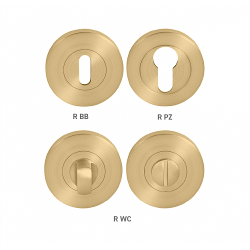 MPK - ROZETA - R Zlatá matná