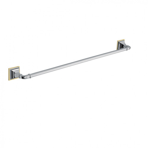 CB - PORTOFINO B3211 + B3200OZ - Držiak na uterák 60 cm s podložkou Chróm lesklý/Zlatá lesklá