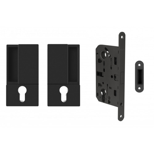 AGB - Set na otváravé dvere WAVE - HR PZ Čierna matná