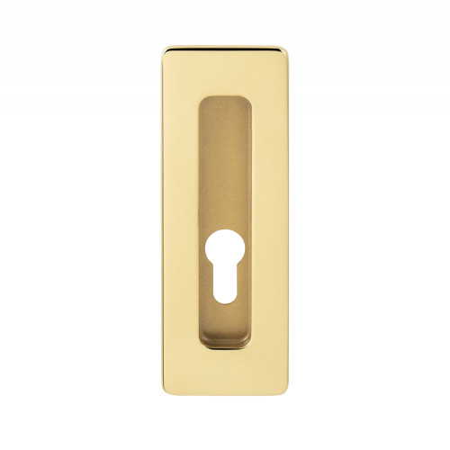 TI - Mušľa na posuvné dvere - 4181 5S - PZ Zlatá lesklá