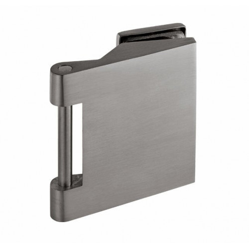 TI - Pánt na sklo vertikálny Nikel matný