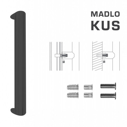 FT - MADLO kód K40 40x20 mm SP ks Čierna matná