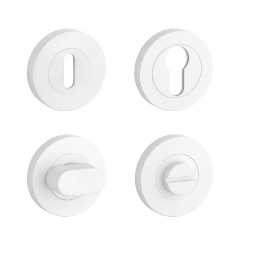 SH - ROZETA OVAL - R PRO Biela matná