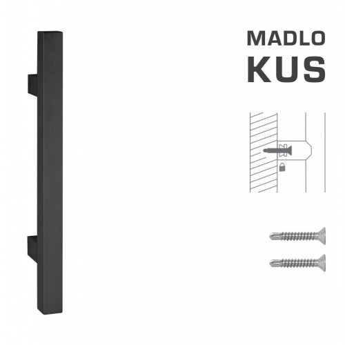 FT - MADLO kód K31 25x25 mm ST ks Čierna matná