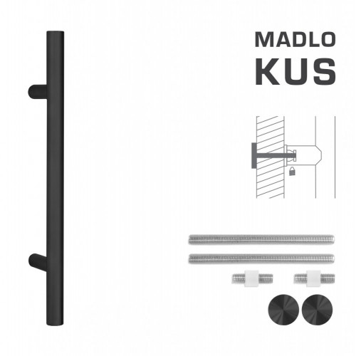 FT - MADLO kód K00 Ø 30 mm UN ks Čierna matná