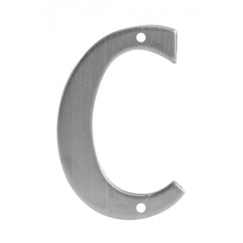 SO - BB - B952 - DOMOVÉ PÍSMENO "C" - 120 mm Nerez matná