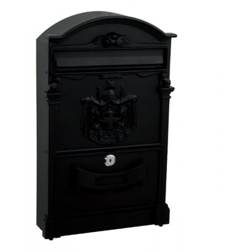 SS - POŠTOVÁ SCHRÁNKA - JM 040575 Čierna matná