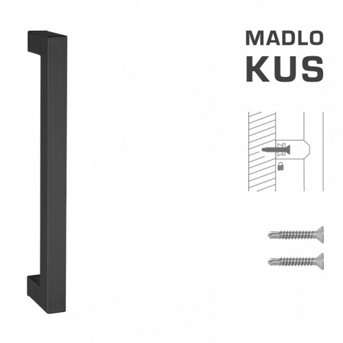 FT - MADLO kód K02K 25x25 mm ST ks Čierna matná