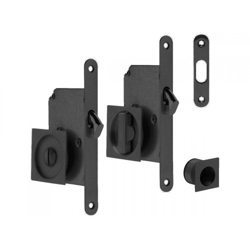 TI - Set na posuvné dvere 2849 WC - HR Čierna matná