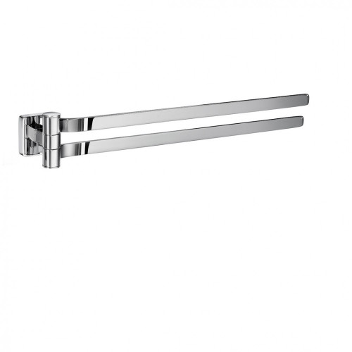 SO - ICE OK326 - Držiak na uteráky dvojitý 40 cm Chróm lesklý