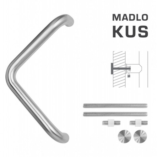 FT - MADLO kód K14T Ø 32 mm UN ks Nerez matná