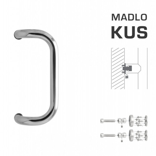 WA - MADLO M2 WA/B-D-DREVO ks Nerez lesklá