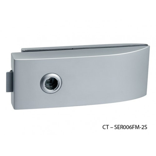CT - 11000 Kovanie na sklenené dvere Chróm matný