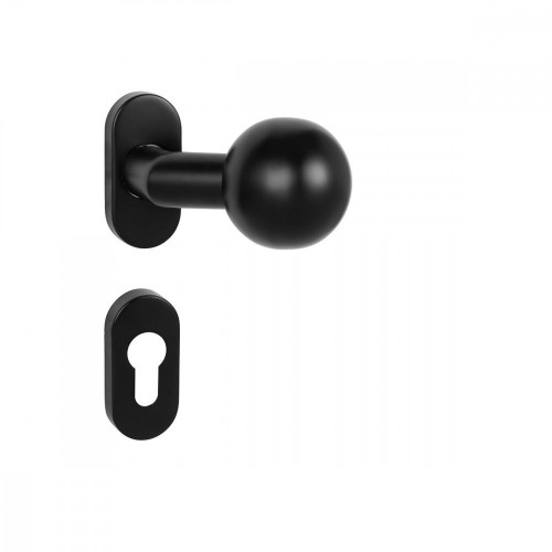 MPK - GUĽA VYOSENÁ  SET- UOR Čierna matná