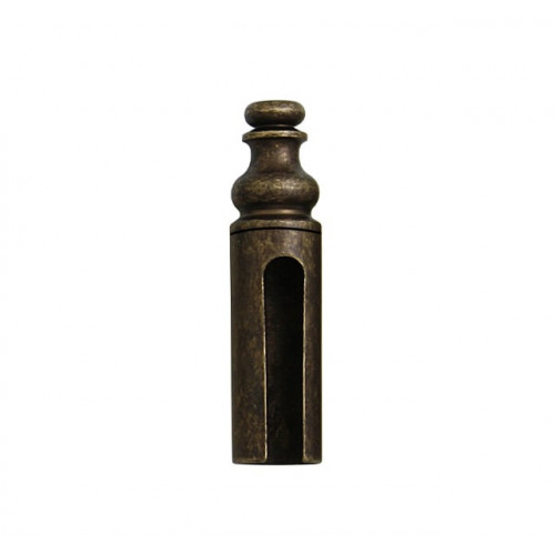 FT - KRYTKA NA ZÁVES ozdobná, na priemer pántu 20 mm Bronz antik