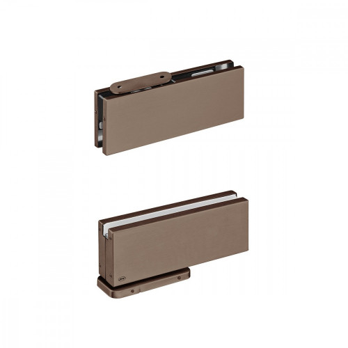 JNF - SET NA SKLO - hydraulický pivot IN.81.203 Hnedá matná PVD