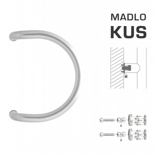 WA - MADLO M1 WA/B-D-DREVO ks Nerez matná