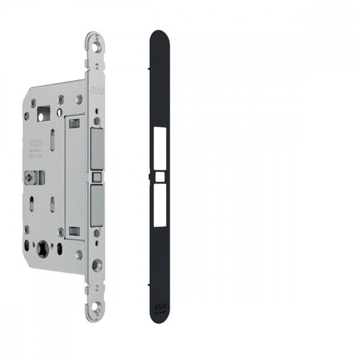 AGB - Magnetický zámok TOUCH & CLOSE WC s krytkou - 60 Čierna matná