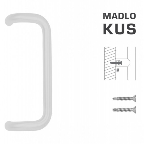 FT - MADLO kód K38 Ø 32 mm ST ks Biela matná
