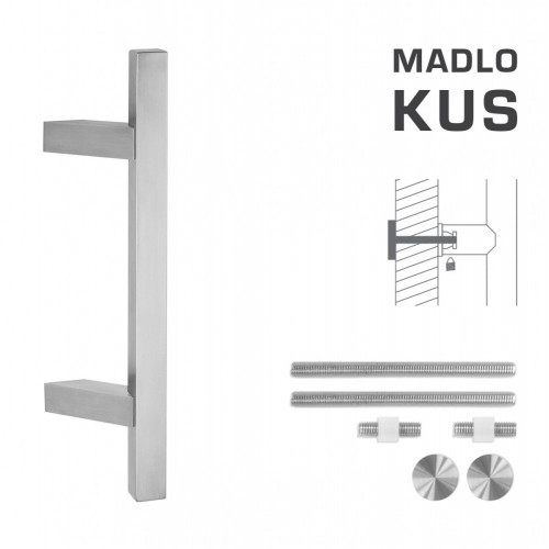 FT - MADLO kód K31Z 25x25 mm UN ks Nerez matná
