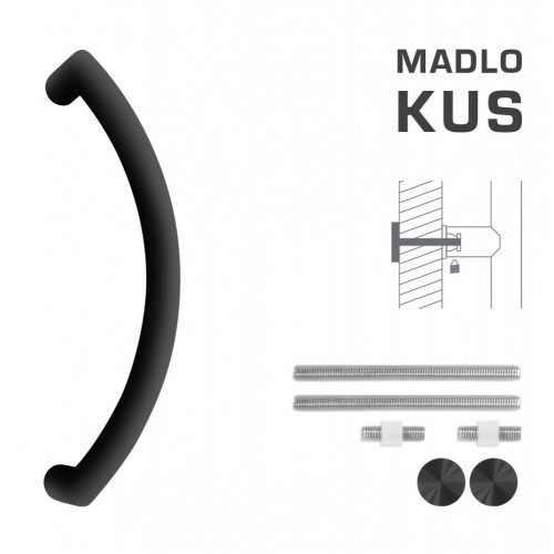 FT - MADLO kód K39 Ø 32 mm UN ks Čierna matná