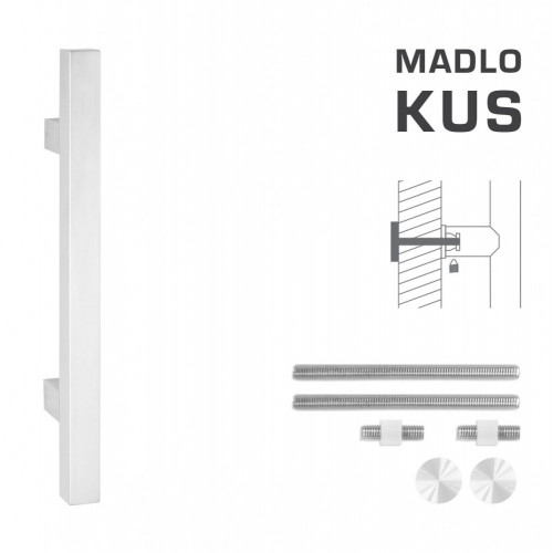 FT - MADLO kód K31 25x25 mm UN ks Biela matná