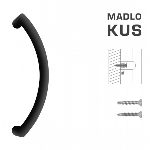 FT - MADLO kód K39 Ø 32 mm ST ks Čierna matná