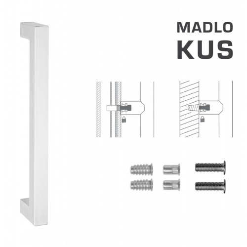 FT - MADLO kód K02K 25x25 mm SP ks Biela matná