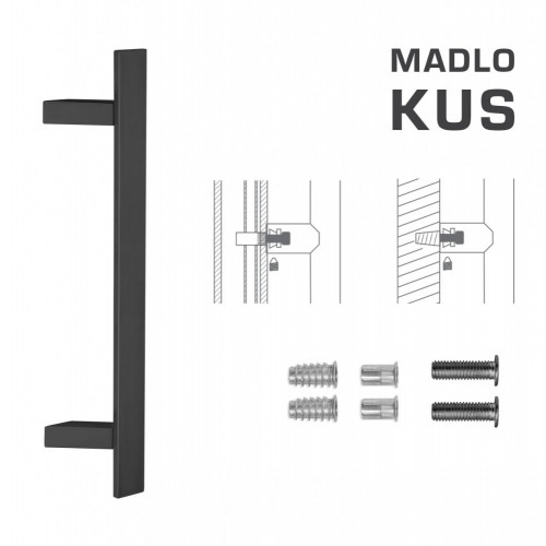 FT - MADLO kód K41Z 40x10 mm SP ks Čierna matná