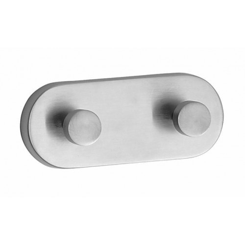 SO - LS357 - Vešiak na uteráky dvojitý Chróm matný