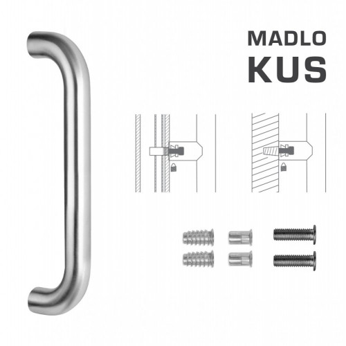 FT - MADLO kód K01 Ø 32 mm SP ks Nerez matná