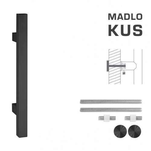 FT - MADLO kód K31 25x25 mm UN ks Čierna matná