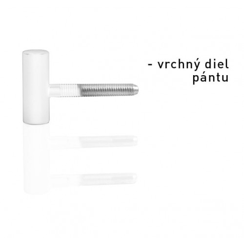 OV - Pánt nenastaviteľný vrchný 100/15 Biela matná