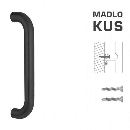 FT - MADLO kód K01 Ø 32 mm ST ks Čierna matná