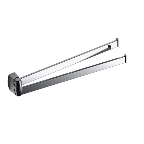 CB - TRENTA B3012 - Držiak na uteráky dvojitý 35 cm Chróm lesklý