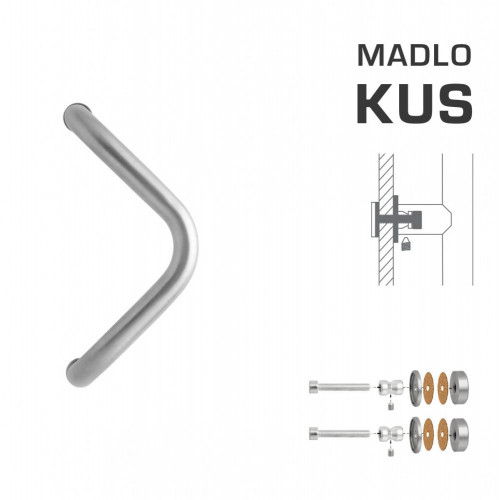 WA - MADLO M6 WA/C-S-SKLO ks Strieborná matná