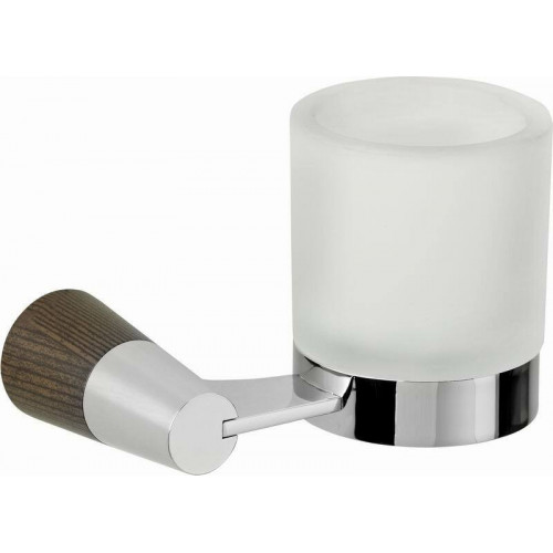 ATZ - 6378/38W Závesný pohár na zubné kefky s držiakom Nikel lesklý