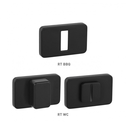 MPK - ROZETA GRANDERA - RT Čierna matná