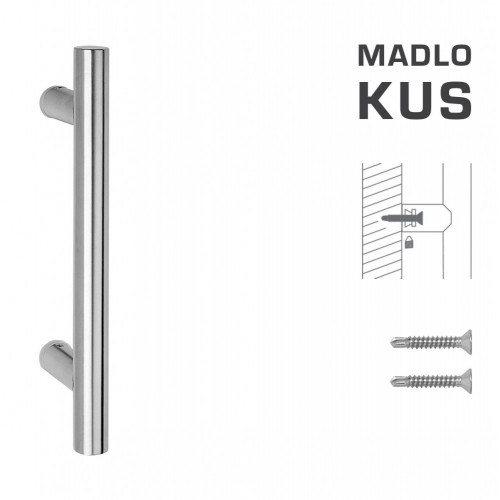 FT - MADLO kód K00 Ø 25 mm ST ks Nerez matná