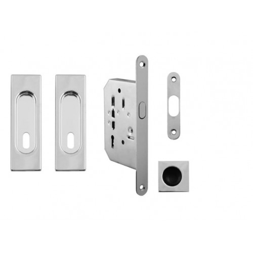 FT - Set na posuvné dvere - BB/D - HR Chróm lesklý