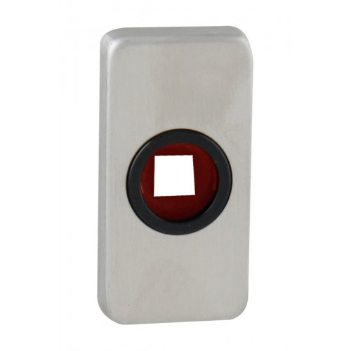 FT - Rozeta 276 - POD KĽUČKU - 60 x 30 mm Nerez matná