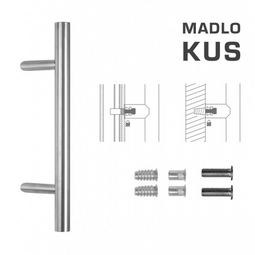 FT - MADLO kód K10 Ø 35 mm SP ks Nerez matná