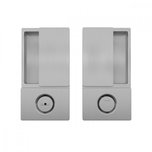 AGB - MUŠĽA WAVE na otváravé dvere WC Chróm matný