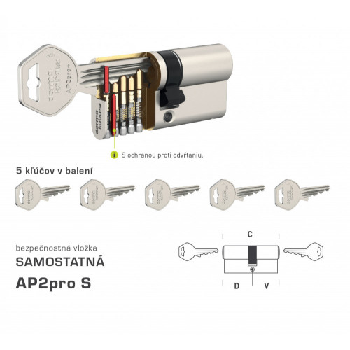 DK - AP2pro S Nikel matný