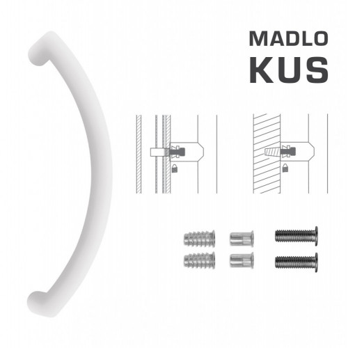 FT - MADLO kód K39 Ø 32 mm SP ks Biela matná