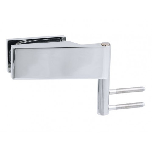 CT - CER108C - 2A Pár horizontálnych pántov (sklo-zárubňa) - 108 Chróm lesklý