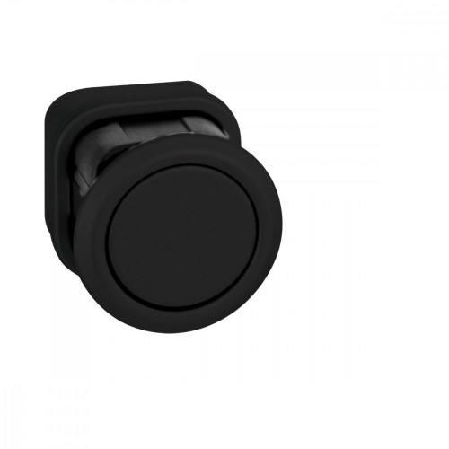PR - Úchytka PUSH - R Čierna matná